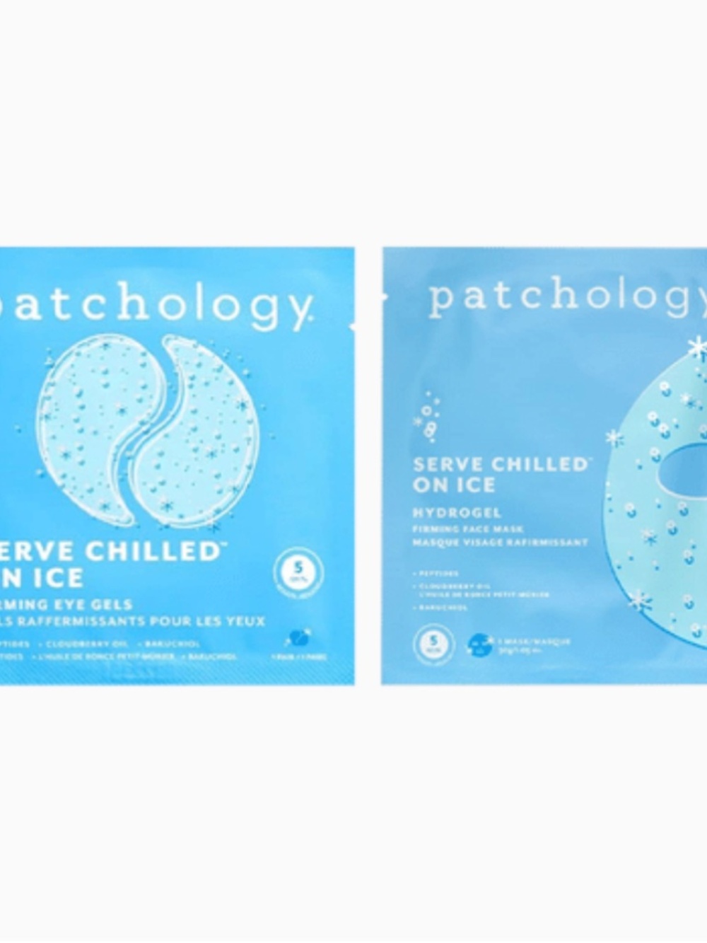 NEW PATCHOLOGY Ice Cold Face Mask Bundle - Face Mask and Eye Mask
